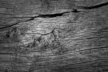 Pattern cracked old wooden background.
