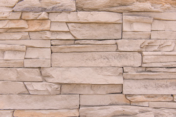 Background of Modern Slate stone Brick Wall Surfaced for design