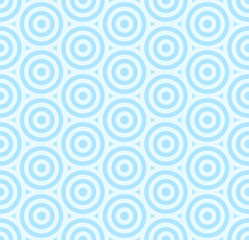 Pattern stripe seamless sweet blue two tone colors. Circle pattern stripe abstract background vector.