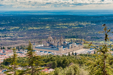 Fototapeta premium El Escorial monastery near Madrid, Spain.