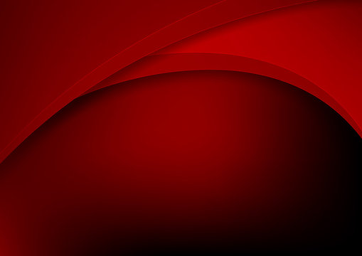 Abstract background basic geometry red layered and overlap and s