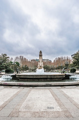 Fototapeta premium Spain Square in the spanish capital.