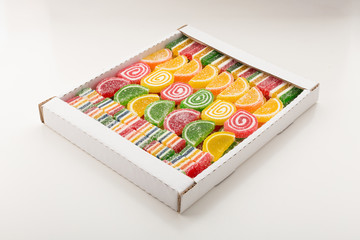Candied fruit jelly box