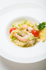 pasta with shrimp