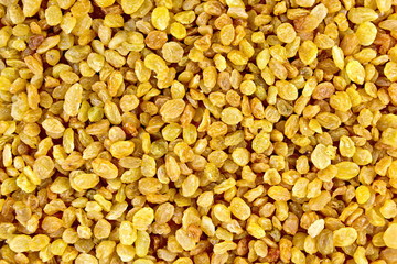 Raisins yellow texture