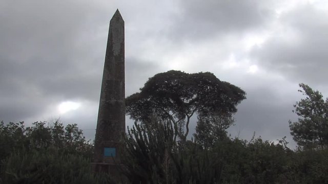 obelisk from the tomb of Denys Finch Hatton who inspired the film Out of Africa
