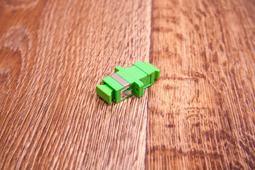 Fiber optical network connector