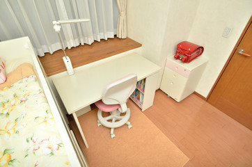 子供部屋 小学生 女の子 Wall Mural Wallpaper Murals Hanapon1002
