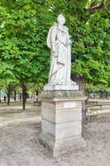 Obraz premium Statue of Marie De Medicis in Luxembourg park in Paris, one of t