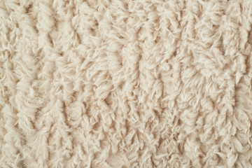 Close-up fragment of artificial fur