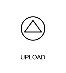 Upload flat icon