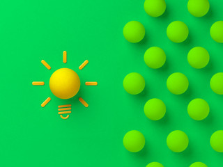 Great idea concept illustration.