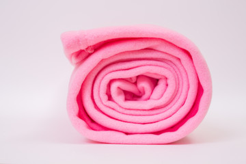 Roll pink cloth