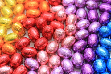 Chocolate easter eggs