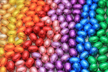 Chocolate easter eggs