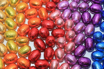 Chocolate easter eggs