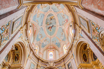 Obraz premium Carmelite Church in Mdina, Malta