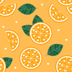cute orange pattern