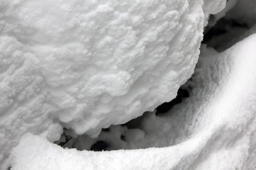 Abstract background of fresh snow 30114