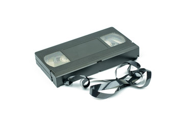 Videotape Isolated On White Background.
