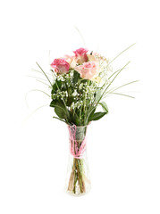 Bouquet of roses isolated