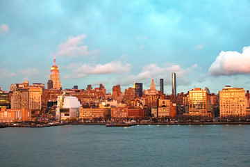 Fototapeta premium New York. NY. NYC. Skyline.