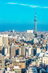 Naklejka premium 東京の風景