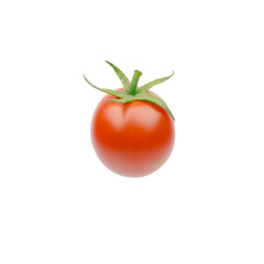 fresh cherry tomato isolated on white background