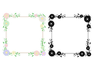 デザインフレームのイラスト