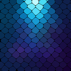 Vector abstract blue glass background