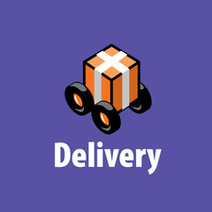 vector logo trucking