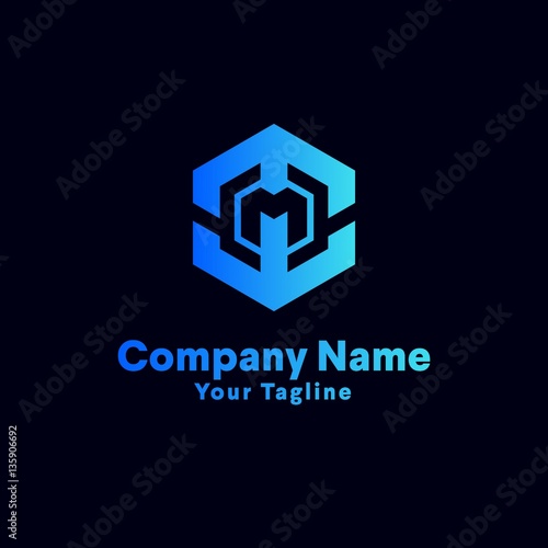 "M letter logo design" Stock image and royalty-free vector files on