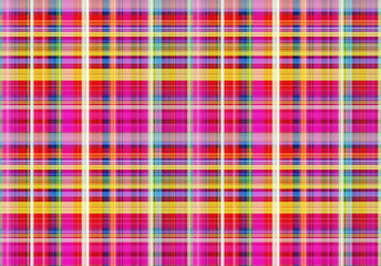 colorful plaid seamless pattern