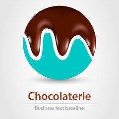 Chocolaterie business icon
