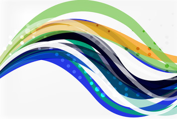 Flowing abstract background