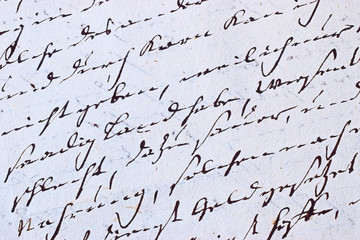 Barocke Handschrift