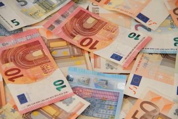 Obraz premium Euroscheine