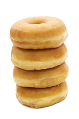 donut isolated in background white