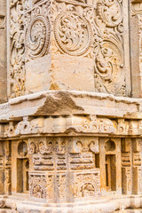 Carvings at the Harshat Mata Temple