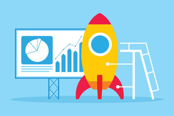 startup launching strategy illustration