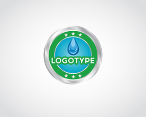 Logo fertilizer, agriculture vector logo design template. farm or harvest icon.