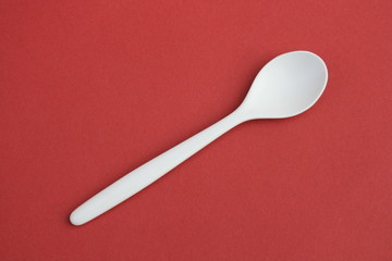 Esslöffel aus Kunstoff
