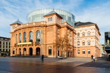 Fototapete Theater Mainz, Staatstheater. Februar 2017.