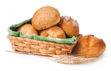 bakery products isolated
