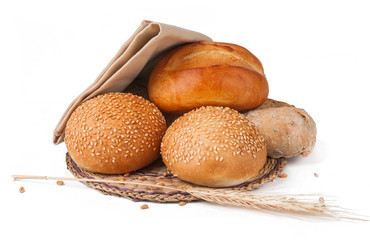 bakery products isolated