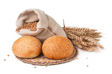 bakery products isolated