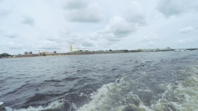 Next astern on river