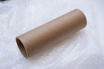 White air bubble warp background