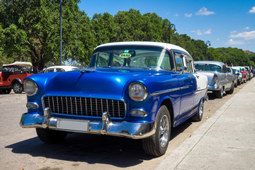 Obraz na płótnie Canvas Kuba - Oldtimer in Havanna