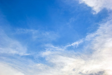 Blue sky background